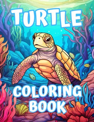 Coloring Book Turtle